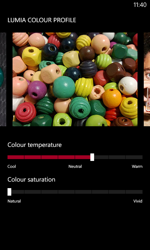 Lumia Colour Profile
